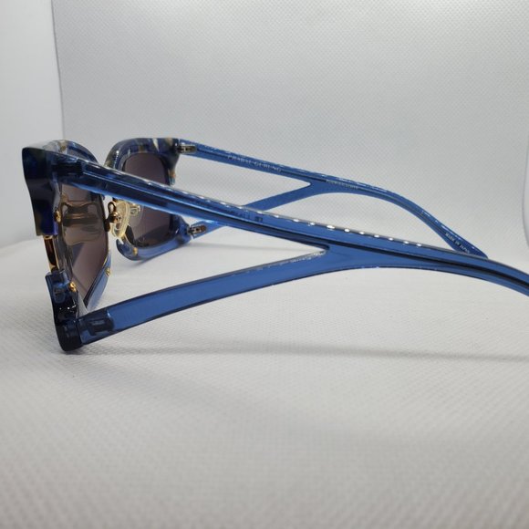 LINDA FARROW X PRABAL GURUNG Blue Sunglasses main image 11